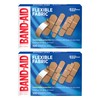 Band-Aid Brand Flexible Fabric Adhesive Bandages for Comfortable Flexible Protection
