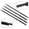 ItranMc Window Molding Trim Seal for 2003-2009 Toyota 4Runner,Black Outer