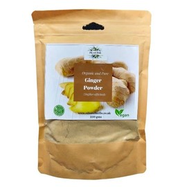 Clean Organic Ginger Powder - Zingiber officinale -100% Pure and Natural 100gms