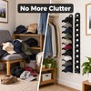 Wall-Mounted Baseball Cap Organizer for Hat Storage – Multi-Layer ABS