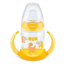 NUK FDNK10743996Y Premium Choice Learner Bottle (PP) 5.1 fl oz (150 ml) / Kyoryu / Temperature Scale Included