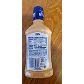 Kraft 6 PACK KRAFT THOUSAND ISLAND SALAD DRESSING, 16 FL OZ BOTTLE