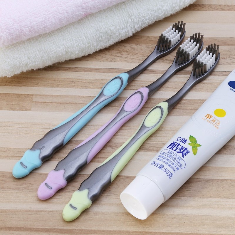 Roydoa 1pc Super Hard Bristles Tooth Brush for Adult Remove