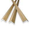 6 Pcs 49" Wall Corner Protector Trim, Oak Wood Grain