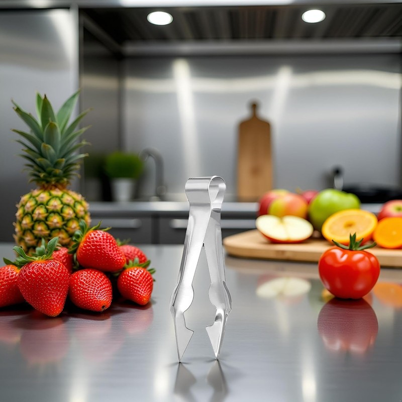 Multi-Functional Fruit & Vegetable Stem Remover Clip, Strawberry Huller, Pineapple