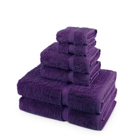 TURKUOISE Turkish Towel% 100 Cotton Turkish Luxury and Super Soft Towels - 2-Piece 27x54 Bath Towels - 2-Piece 16x30 inches Hand Towels - 2-Piece 13x13 inches Washcloths - Bathroom Towel Sets