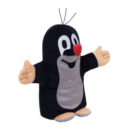 Hand Puppet Cuddly Toy The Little Mole 20 cm Black Original Design Plush Toy Stuffed Toy