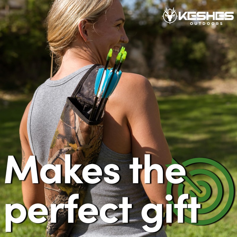 Archery Back Arrow Quiver Holder - Adjustable Quivers for Arrows,