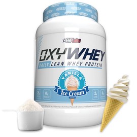 EHPlabs OxyWhey Lean Protein - 25 Servings | Whey Isolate & Digestive Enzymes protein  powder Muscle Supplement Nutrition:_Strawberry Milkshake