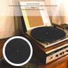 Turntable Platter Mat, VinylRecord Rubber Turntable Slip Mat Vibration Reduction