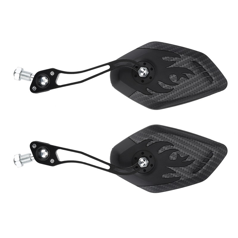 1Pair 360° Rotation Aluminum Alloy Mountain Bike Bicycle Handlebar Back