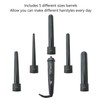 85W 5 in 1 Professional Curling Iron Fast Heating Ceramic