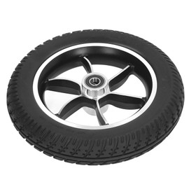 Wheelchair Wheel, Low Noise and Heavy Duty 10 Inch Rollator Tire for Replacement
