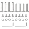 Qjaiune 8PCS Inline Skate Wheels Screws, 6mm OD Roller Skate
