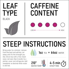 Royal Cup Signature Iced Tea 1 oz. Filter Bag Pouches to Steep 1 Gallon Iced Tea 100 count