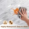 Koynsle Peel and Stick Backsplash Tile Waterproof Removable PVC Wall
