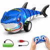 JUKUDAHU Remote Control Shark Toys for Kids Ages 5-7, Rc