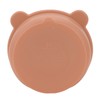 Silicone Baby Bowl Spoon Set with Bottom Suction Cup Ergonomic