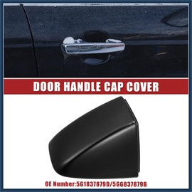 INFINAUTO Door Handle Cap Cover Replacement Fit for VW Golf - 1 Pcs Black Stylish Design