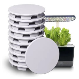 Ulrempart 50-Pack Aerogarden Plant Deck Openings Spacer Cover Lid Accessories Gray Color
