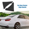 A ABSOPRO Car Door Corner Edge Guard Bumper Protector Black
