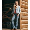 Wrangler Women's Retro Sadie Low Rise Stretch Bootcut Jeans, Medium