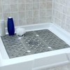 SlipX Solutions 27" Oversize Square Shower Mat, Non-Slip Mat for