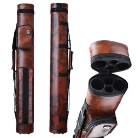 TalveX 2x2 Hard cue case Square Pool Cue Billiard Stick Carrying Case