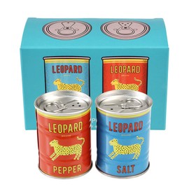 Salt and Pepper Shakers - Choice of Design (Leopard)