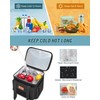 Tactical Lunch Box, Large Expandable Insulated Lunch Bag, Durable Waterproof
