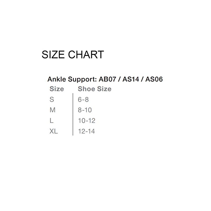 EVS Sports Men's Ankle Stabilizer (AB07) (Black, Small)