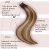 Hotlulana Tape Extensions Real Hair 45 cm 40 g 20
