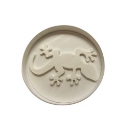 Gecko Lizard Shaped Fondant Cookie Cutter and Stamp #1520