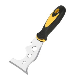 Scraper Tool, Multifunctional 13 in 1 Stainless Steel Scraping Putty Scraper Cleaning Tool, Professional Stripper Tool Includes Paint Roller, Straight Scraper, Curved Scraper