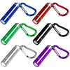 GOLDGE 14 Pieces LED Keyring Torch Mini Torch for Outdoor
