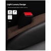 2 Pack Car Seat Gap Filler Organizer - Premium Suede-Like