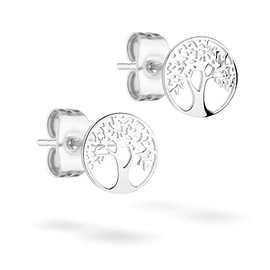 Tamaris TJ-0403-E-08 Silver Stud Earrings, Stainless Steel, none