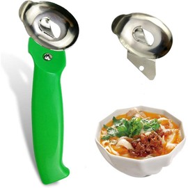 1pc Green Manual Noodle Maker,Kitchen Supplies Anti-rust Stainless Steel Household Cutter Chinese Machine Pasta Tool Noodles Tool Pasta Makers and Accessories
