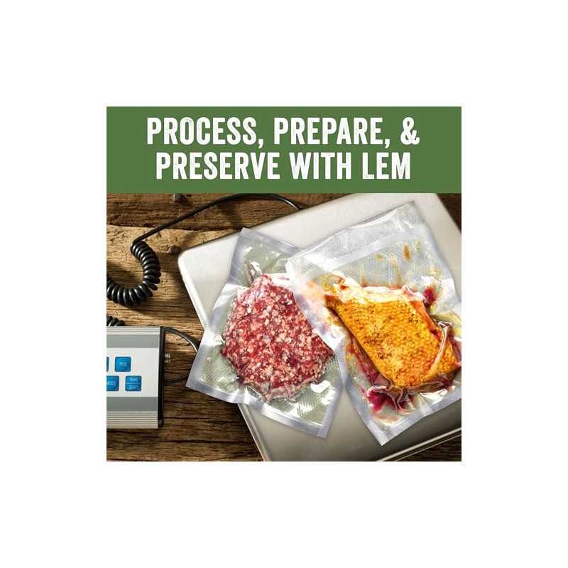 LEM Products 330 lb. Stainless Steel Digital Scale, Silver