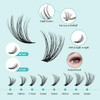 Lash Clusters Kit 320Pcs,30D 40D Eyelash Extension Kit,Lash Bond and