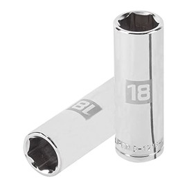 Truper D-1218-ML, Dado largos de 6 puntas mm, 18 mm, cuadro 1/2"