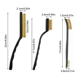 9 Piece Brass Brush Set, Small Wire Brush, Steel Brush, Brass Brush Small, Brass Wire Brush, Brass Brush, Brass Brush, Copper Brush, Brass Wire Brush, Small Wire Brush