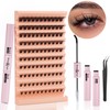 Individual Lash Extension Kit, 110pcs 8-16mm D Curl False Eyelash