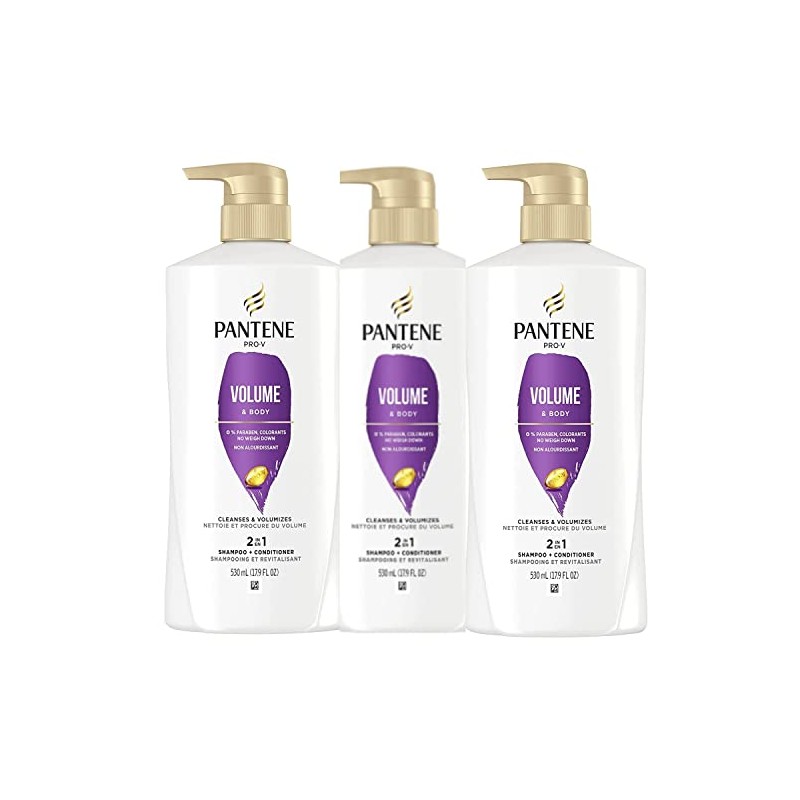Pantene Pro-V Volume & Body 2 in 1 Shampoo &