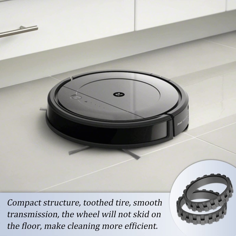 Garbage fighter Tires for IROBOT ROOMBA Wheels Series 500, 600,