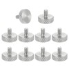sourcing map M2.5x4mm Vernier Caliper Screws, 304 Stainless Steel Flat