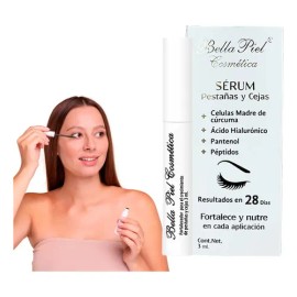 Sérum Alargador Fortalecedor De Pestañas Y Cejas Bella Piel