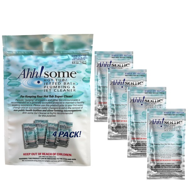 Ahh-Some - Hot Tub Cleaner & Purge Packet | Clean