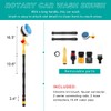 povtii Rotating Car Wash Brush, 360° Spin Auto Cleaning Brush