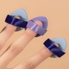 2 Pieces Finger Powder Puffs Makeup Sponge Mini Powder Puff